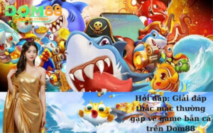 Hỏi đáp: Giải đáp thắc mắc thường gặp về game bắn cá trên Dom88