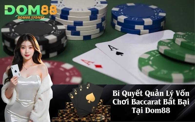Bí Quyết Quản Lý Vốn Chơi Baccarat Bất Bại Tại Dom88