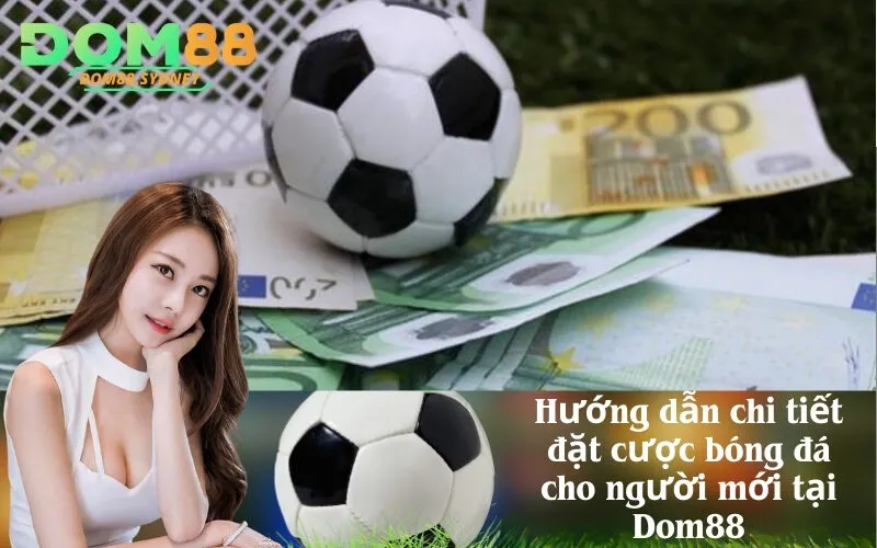 Hướng dẫn chi tiết đặt cược bóng đá cho người mới tại Dom88